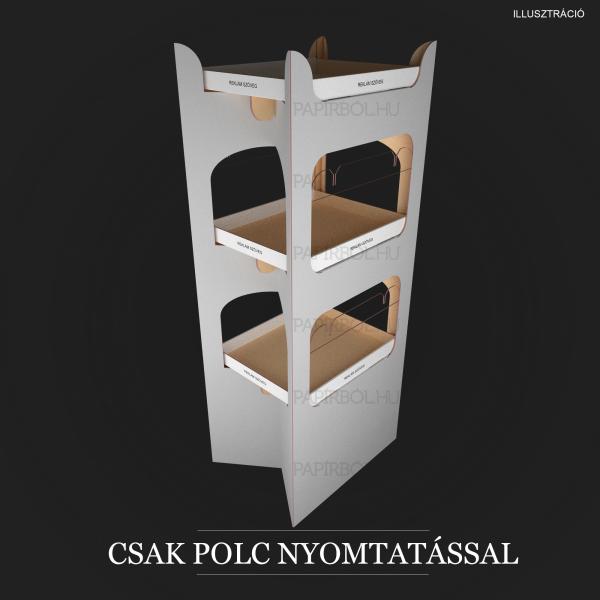 Tálcás display